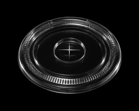 Nắp nhựa phẳng PET - miệng ly D98 - DÀY (UKP) (2.000 cái/thùng) | Tổng kho phân phối đồ dùng 1 lần 1lan.vn