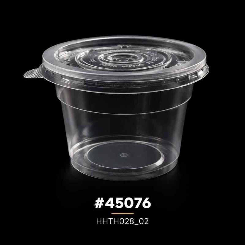 Thố nhựa PP trong 600ml (QQ) (500 bộ/thùng) | HỘP NHỰA, TÔ/THỐ NHỰA VUÔNG/TRÒN - HỘP MICROWAVE | Mã HHTH028_02
