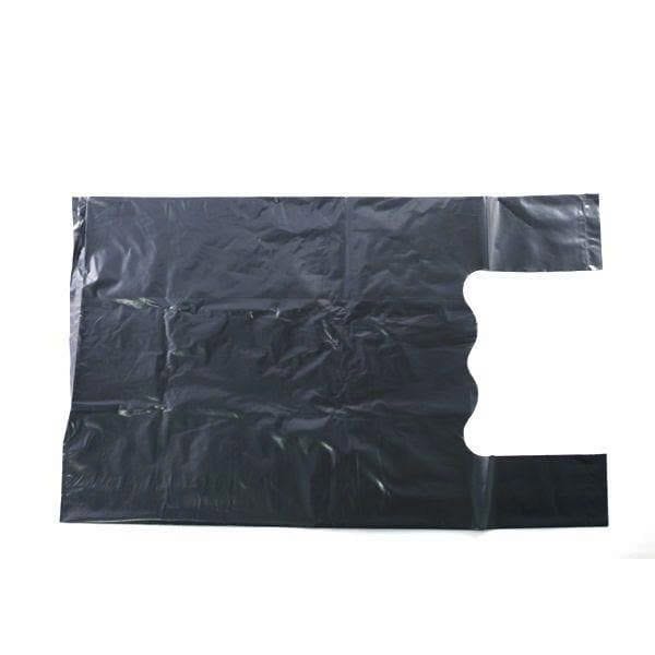 Túi xốp ĐEN bóng - Loại thường - Size 30 (túi đựng rác)