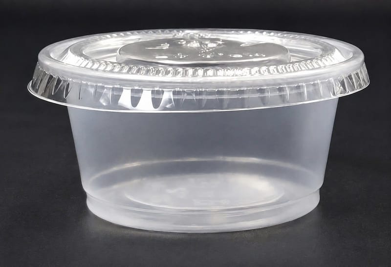 Hộp nước sốt 1.5oz (45ml) (nắp PET) (TTK )(100 bộ/ lốc - 2.000 bộ/thùng)