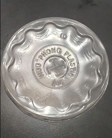 Nắp nhựa PP đường kính D85 (HP) (2.000 cái/bao) (xanh dương) | NẮP LY/TÔ - NẮP BẰNG -  NẮP CẦU - NẮP TRỰC TIẾP - NẮP TIM | Mã HHNL011_03 | Tổng kho phân phối đồ dùng 1 lần 1lan.vn