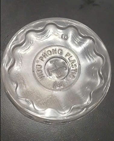 Nắp nhựa PP đường kính D85 (HP) (2.000 cái/bao) (xanh dương) | NẮP LY/TÔ - NẮP BẰNG -  NẮP CẦU - NẮP TRỰC TIẾP - NẮP TIM | Mã HHNL011_03