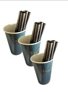 Ống nhọn OD8 x 222 - đen (500 gram/ gói, 10 gói/ cây)(Milano) | ỐNG NHỌN | Mã TPOG101_56 | Tổng kho phân phối đồ dùng 1 lần 1lan.vn