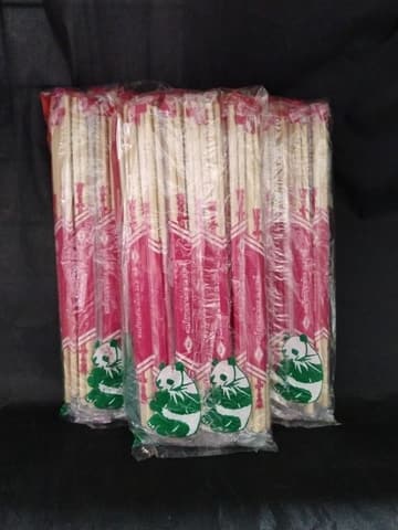 Đũa tre 5x20cm (ốm mới Thái) (~29-30 đôi/gói -100 gói/bao) (OPP in) | ĐŨA | Mã HHDU010 | Tổng kho phân phối đồ dùng 1 lần 1lan.vn
