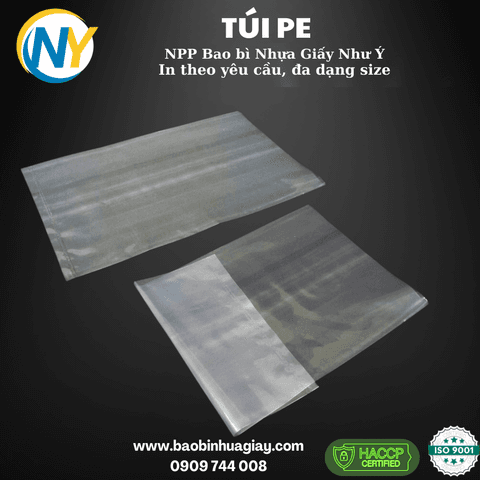 Túi PE 14*24 ( dài 14cm x ngang 24cm ) ( 10kg / bao ) | TÚI  PE | Mã HHTU002_09 | Tổng kho phân phối đồ dùng 1 lần 1lan.vn
