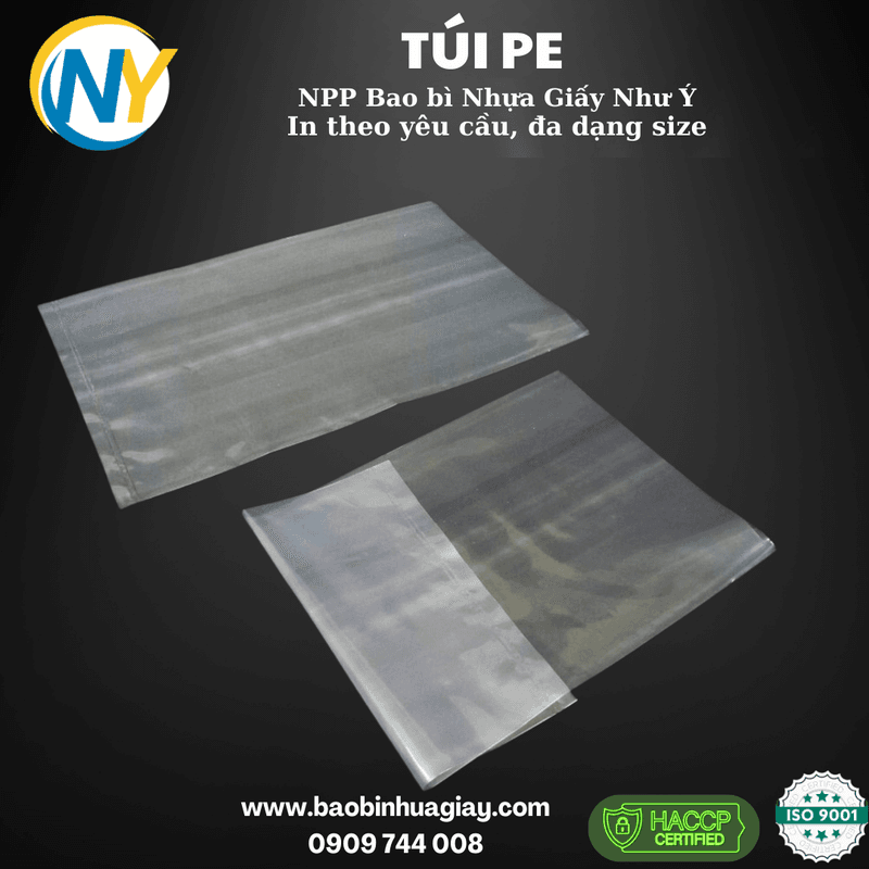 Túi PE 14*24 ( ngang 14cm x dài 24cm ) ( 10kg / bao ) | TÚI  PE | Mã HHTU002_09