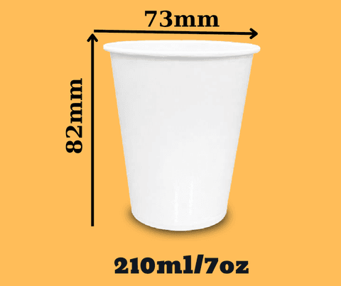 Ly giấy D73 - 7oz (1PE) (mỏng) (BL) - 1000 cái/ thùng (thùng trơn) | LY GIẤY | Mã TPCP035_01_02 | Tổng kho phân phối đồ dùng 1 lần 1lan.vn