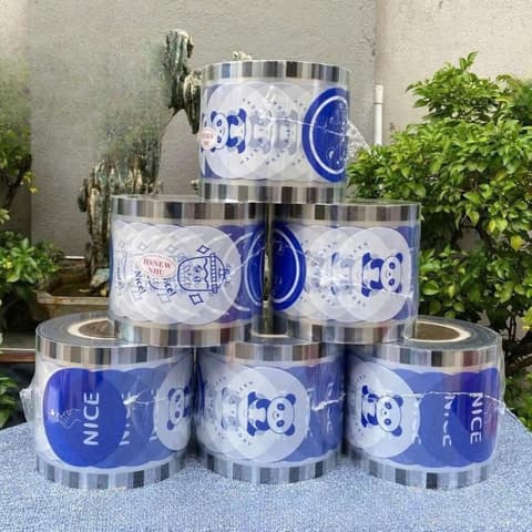 Cuộn màng ép ly 1.9kg - In sẵn (Nice- Mẫu 157) (12 cuộn/thùng) (X8) | CUỘN MÀNG ÉP LY | Mã HHPE001_14 | Tổng kho phân phối đồ dùng 1 lần 1lan.vn
