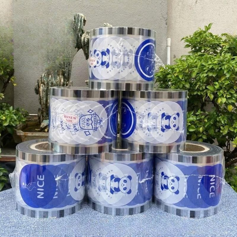 Cuộn màng ép ly 1.9kg - In sẵn (Nice- Mẫu 157) (12 cuộn/thùng) (X8) | CUỘN MÀNG ÉP LY | Mã HHPE001_14