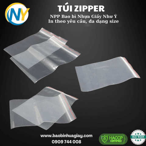 Túi Zipper 12*17 | TÚI ZIPPER | Mã HHTU004_16 | Tổng kho phân phối đồ dùng 1 lần 1lan.vn