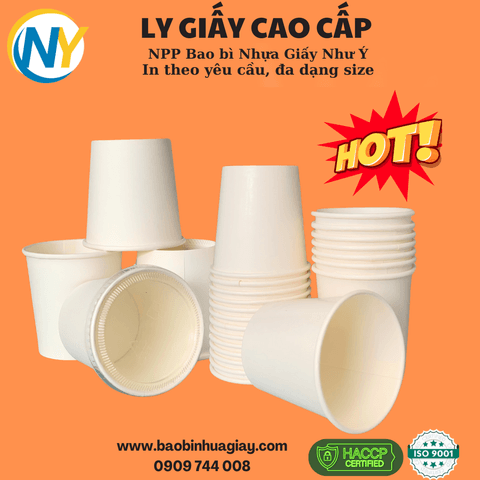 Ly giấy D61 - 4oz (mỏng)(BL) - 2PE | LY GIẤY | Mã TPCP016_01_02 | Tổng kho phân phối đồ dùng 1 lần 1lan.vn