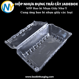 Hộp nhựa PET đựng trái cây 1kg P1000A (JB (Jadebox)-330 cái/thùng) - ảnh 3