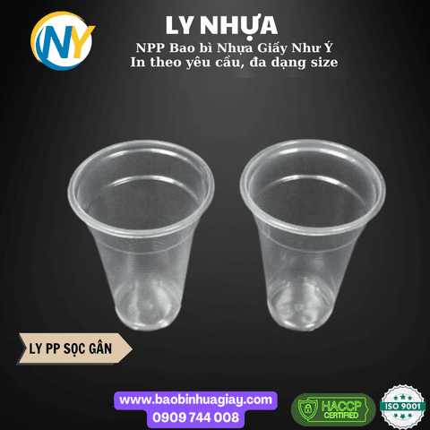 Ly TK- miệng ly D95(400ml) | LY PP SỌC GÂN - LY PS - LY TRÀ NHỎ - NHA KHOA - SP | Mã HHLY044 | Tổng kho phân phối đồ dùng 1 lần 1lan.vn