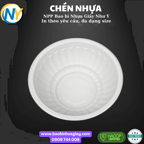 Chén cơm THH 645 (300ml) - Trắng đục (1.000 cái/bao) | TÔ-CHÉN-DĨA-KHAY NHỰA XỐP - DĨA BÁNH KEM | Mã HHCE004_01 | Tổng kho phân phối đồ dùng 1 lần 1lan.vn