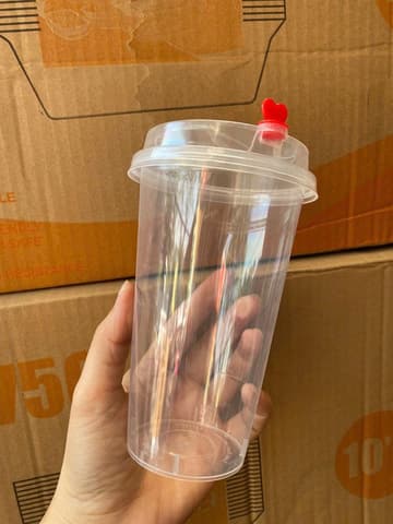 Ly nhựa cứng Trong D90 - 500ml (SKZ) (50 cái/lốc, 1.000 cái/thùng) | LY NHỰA CỨNG - LY ĐỘC LẠ - LY TRENDING | Mã HHLY200_01_03 | Tổng kho phân phối đồ dùng 1 lần 1lan.vn