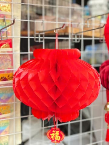 Đèn lồng Nilong tổ ong size 16cm - HÀNG DÀY, LOẠI VIP | Phụ Kiện Decor trang trí | Mã DECORTET015_03 | Tổng kho phân phối đồ dùng 1 lần 1lan.vn