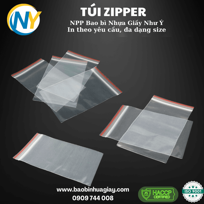 Túi Zipper 8*12 (X8) | TÚI ZIPPER | Mã HHTU004_05