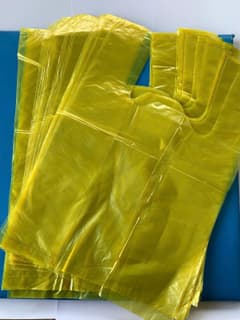 Túi bóng mỡ màu 20 - VÀNG ( 25kg/bao ) ( đựng 1kg ) - ảnh 2