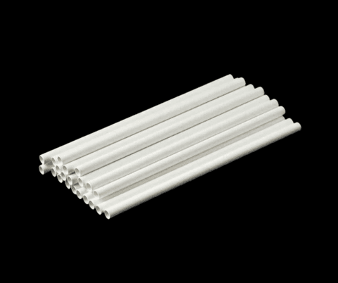 Ống hút Giấy OD6 x 197mm_TRẮNG (100 ống/gói) | ỐNG HÚT - ỐNG THẲNG/CONG/NHỌN - BỌC MÀNG BOPP | Mã HHOG100_01 | Tổng kho phân phối đồ dùng 1 lần 1lan.vn