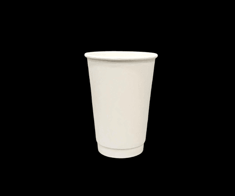 Ly giấy 2 LỚP D90 - 16oz (~500ml) (2PE-260) Trắng/ ỐP NGOÀI TRẮNG (25 cái/ túi, 20 túi/ thùng) | LY GIẤY | Mã TPCP044_01_01 | Tổng kho phân phối đồ dùng 1 lần 1lan.vn