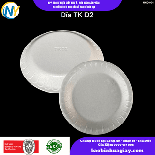 Dĩa xốp tròn 18cm TK D2 (200 cái/lốc - 1.600 cái/kiện) - ảnh 3