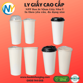 Ly giấy D90 - 20oz (2PE) - Dày (287) (BL) - 500 cái/thùng - ảnh 4