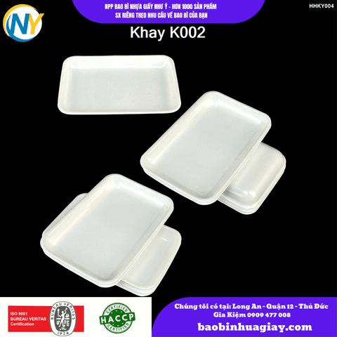Khay K002 | KHAY XỐP | Mã HHKY004 | Tổng kho phân phối đồ dùng 1 lần 1lan.vn
