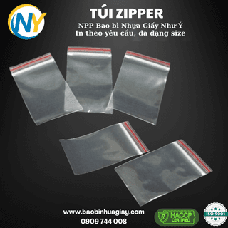 Túi Zipper 4*6 (X8) ( 25kg/bao ) ( ngang 4cm x dài 6cm ) - ảnh 1