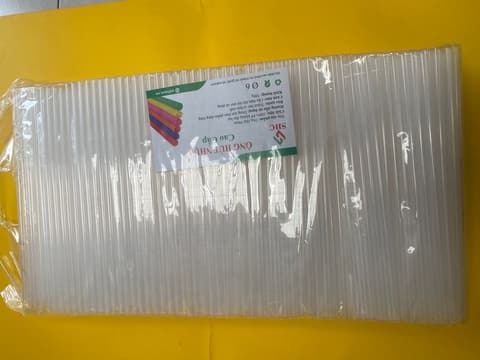Ống nhọn ZIN TRONG D6x21cm (500g/gói-5kg/cây) | ỐNG HÚT - ỐNG THẲNG/CONG/NHỌN - BỌC MÀNG BOPP | Mã HHOG002_01 | Tổng kho phân phối đồ dùng 1 lần 1lan.vn
