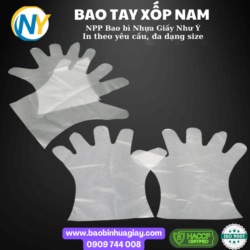 Bao tay xốp (N) Nam | HÀNG TIÊU DÙNG - VỆ SINH - TẨY RỬA | Mã HHBT007_01
