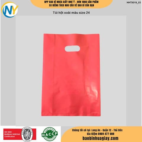 Túi hột xoài màu size 24x34 (x8) | TÚI XOÀI | Mã HHTX019_03 | Tổng kho phân phối đồ dùng 1 lần 1lan.vn