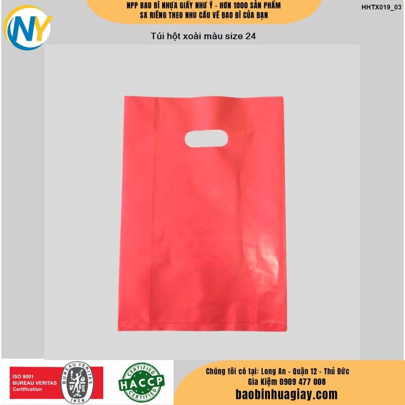 Túi hột xoài màu size 24x34 (x8) | TÚI XOÀI | Mã HHTX019_03