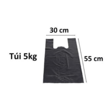 Túi xốp Đen Zin (30) (X8) | TÚI XỐP | Mã HHTX014_05