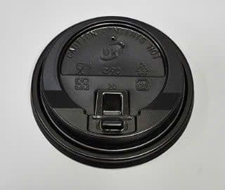 Nắp nhựa uống trực tiếp NÚT BẬT PP90 (ĐEN) (UKP) (2.000 cái/thùng) (nắp ly giấy) | NẮP LY GIẤY | Mã HHNL053_04 | Tổng kho phân phối đồ dùng 1 lần 1lan.vn