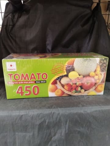 Màng bọc TP Tomato 30cmx450m (6 hộp/thùng) | MÀNG BỌC TP | Mã HHMA032 | Tổng kho phân phối đồ dùng 1 lần 1lan.vn