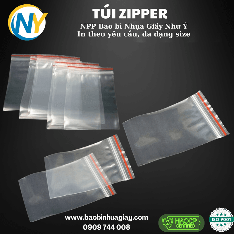 Túi Zipper size  6*8 (X8) (  rộng 6cm và dài  8cm ) | TÚI ZIPPER | Mã HHTU004_03