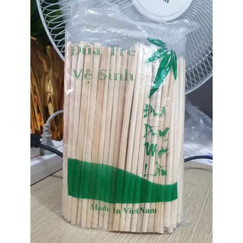 Đũa xá đẹp (đầu nhọn) (750 gram/gói ~ 150-160 đôi - 40 gói/bao) | ĐŨA | Mã HHDU008_02 | Tổng kho phân phối đồ dùng 1 lần 1lan.vn