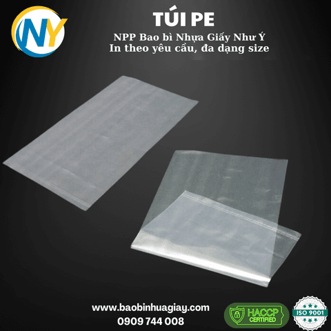 Túi PE 9*18 | TÚI  PE | Mã HHTU002_02 | Tổng kho phân phối đồ dùng 1 lần 1lan.vn