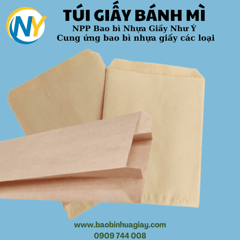 Túi giấy 15x22x4 - Giấy Nâu Kraft không in (100 cái/xấp - 5.000 cái/thùng) | HỘP GIẤY - TÚI GIẤY NGÀNH BÁNH NGỌT- BÁNH MÌ - FASTFOOD - GÀ RÁN | Mã HHTUG004_02 | Tổng kho phân phối đồ dùng 1 lần 1lan.vn