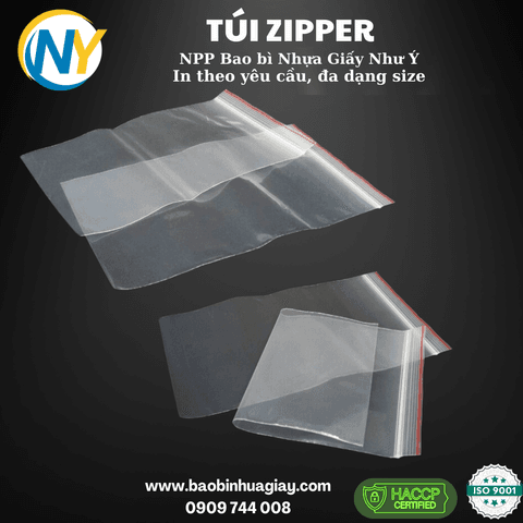 Túi zipper 15*23 (X8) | TÚI ZIPPER | Mã HHTU004_17 | Tổng kho phân phối đồ dùng 1 lần 1lan.vn