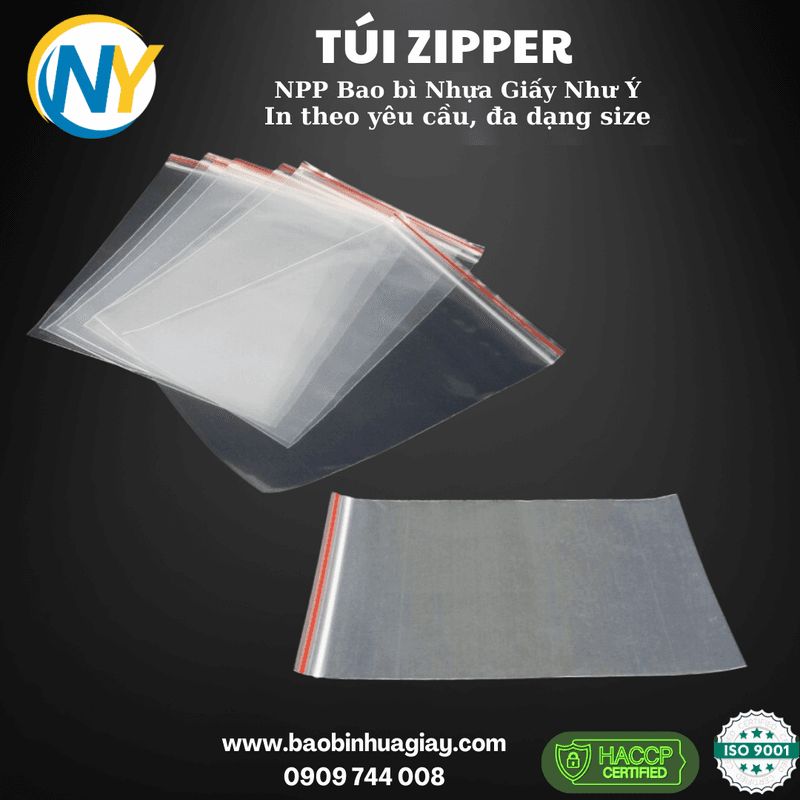 Túi Zipper 15*20 (X8) | TÚI ZIPPER | Mã HHTU004_08