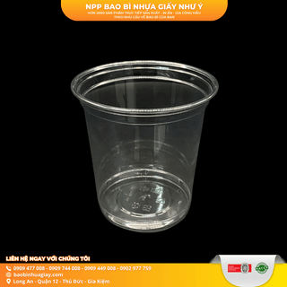 Ly nhựa PET LÙN - miệng ly D98 - 16oz (500ml) (UKP) (1.000 cái/thùng) - ảnh 2