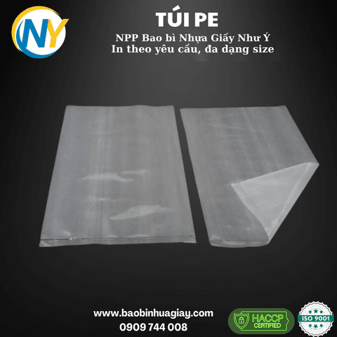 Túi PE 15*25 - Dày 5 dem | TÚI  PE | Mã HHTU002_21 | Tổng kho phân phối đồ dùng 1 lần 1lan.vn