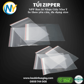 Túi zipper 13*18 - ảnh 2