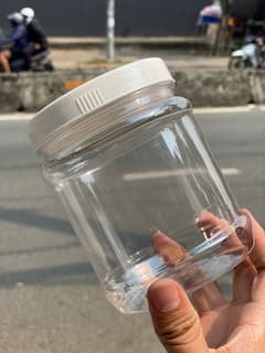 Hũ nhựa 80 tròn nắp trắng 028 (750ml)
 (30 hũ/lốc - 240 hũ/kiện) - ảnh 3
