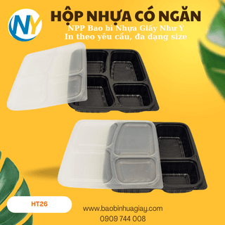 Hộp nhựa HT26(PPT đen) - ảnh 3