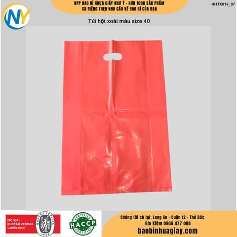Túi hột xoài màu size 40x60 (x8) | TÚI XOÀI | Mã HHTX019_07 | Tổng kho phân phối đồ dùng 1 lần 1lan.vn