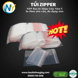Túi zipper 13*18 - ảnh 3