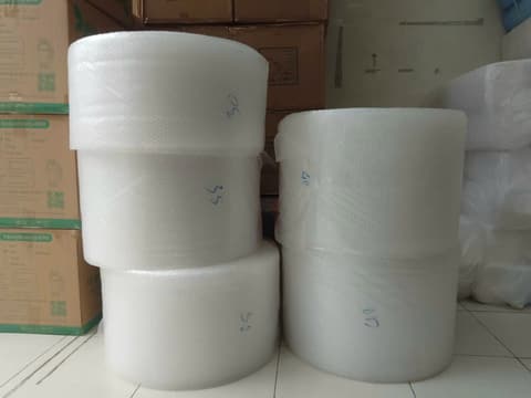 Cuộn màng xốp khí - Khổ 35cm x chiều dài 100 mét | BAO BÌ ĐÓNG GÓI - Cuộn xốp - Thùng giấy - Túi đựng | Mã HHBB002_02 | Tổng kho phân phối đồ dùng 1 lần 1lan.vn