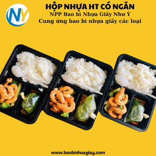 Hộp Nhựa 3 ngăn JB (Jadebox)88 JB (Jadebox) (T.PP/N.PET) (50 bộ/lốc, 6 lốc/thùng) - ảnh 1